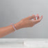 Pinguin-Glieder | Mini-Kismet-Armband | Koralle x Silber